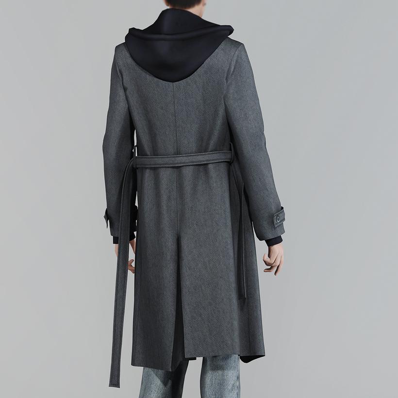 Куртка Hoodie With Coat Sims 4