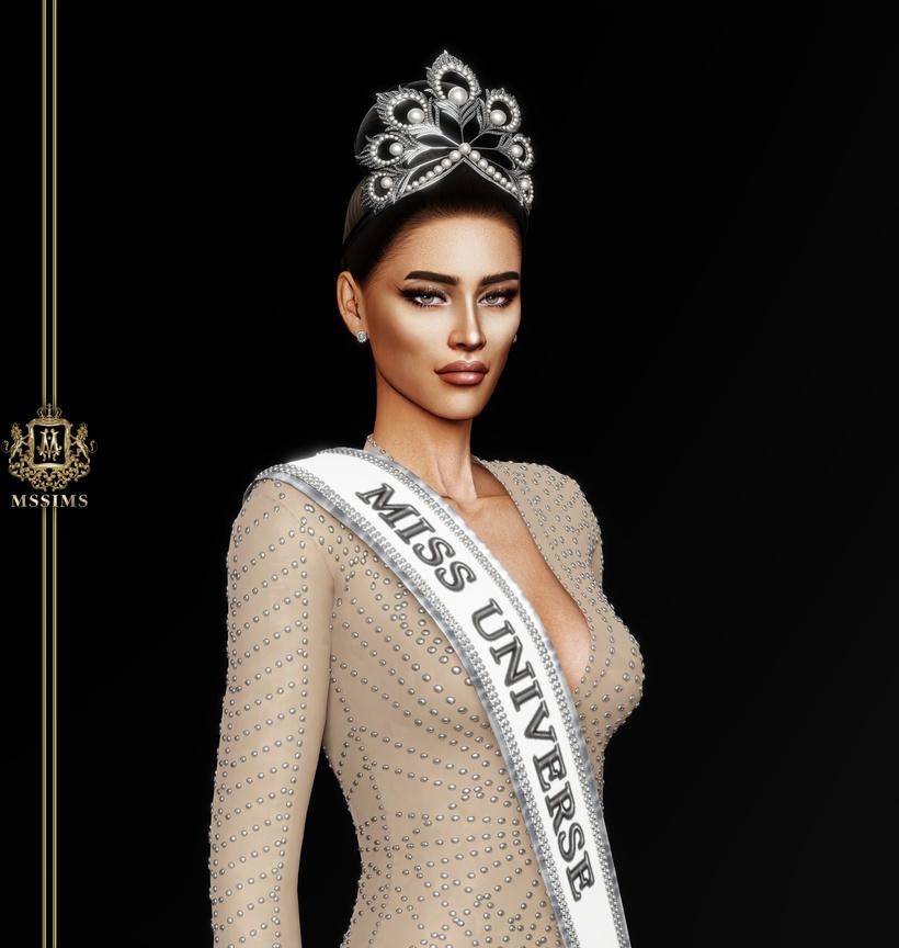 Платье Demi L Peter Gown Sims 4
