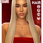 Прическа Candy Hair Sims 4