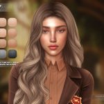 Скинтон Betty Skin Sims 4