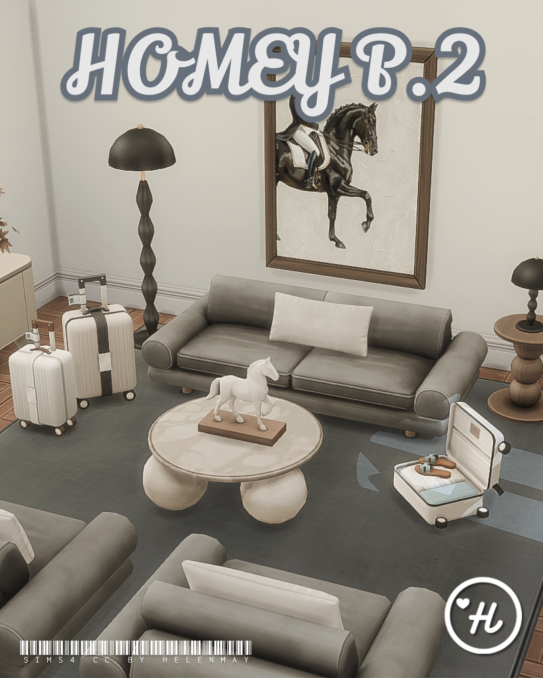 Гостиная Homey Part 2 Sims 4