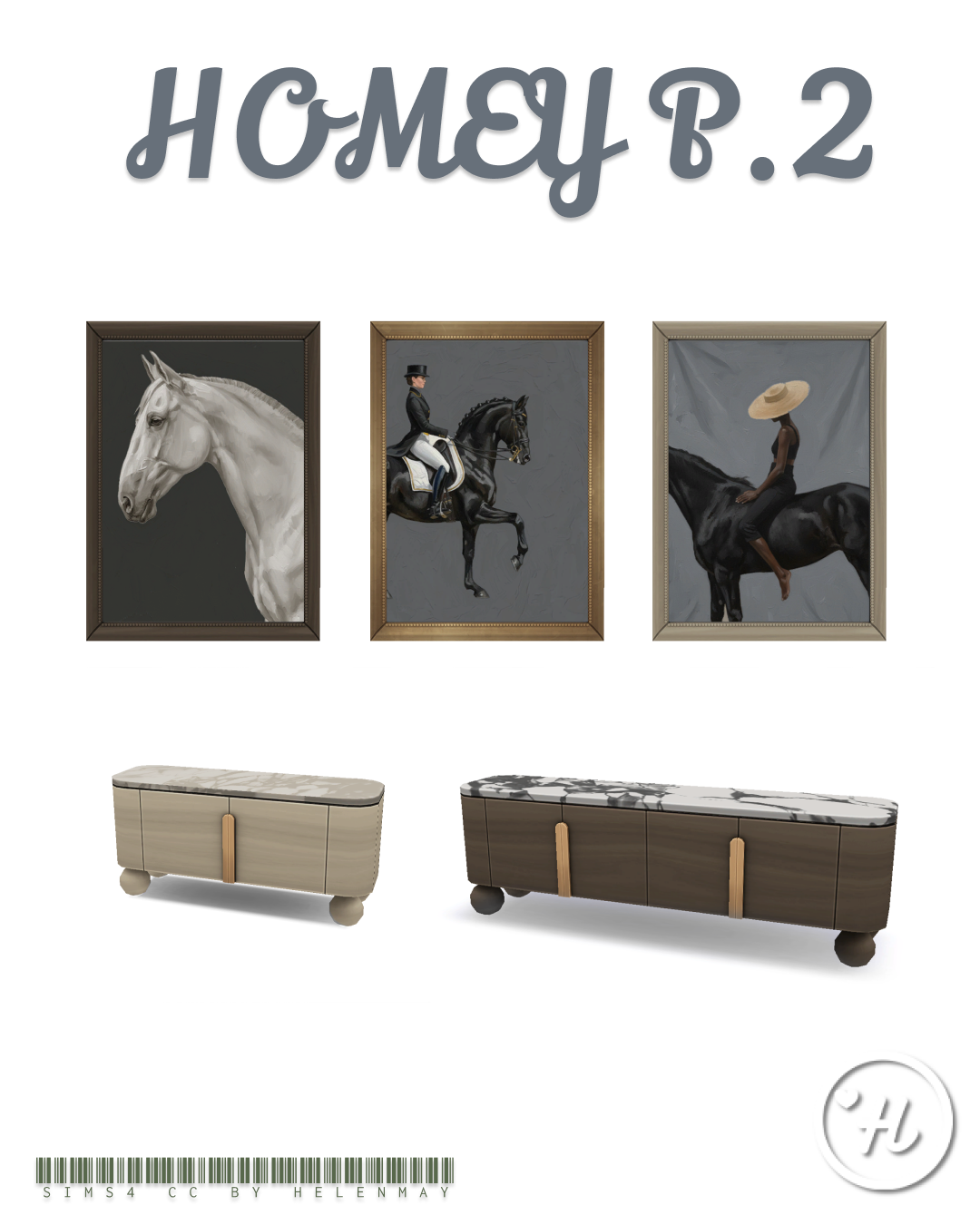 Гостиная Homey Part 2 Sims 4