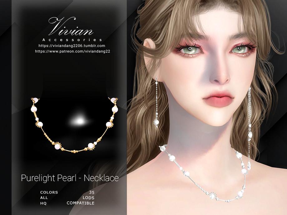 Аксессуары Purelight Pearl Sims 4