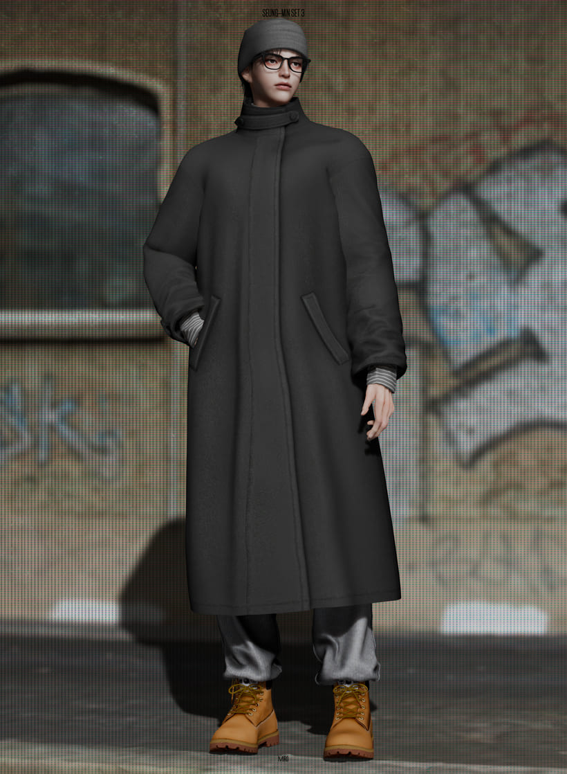 Комплект Seung Min Set 3 Sims 4