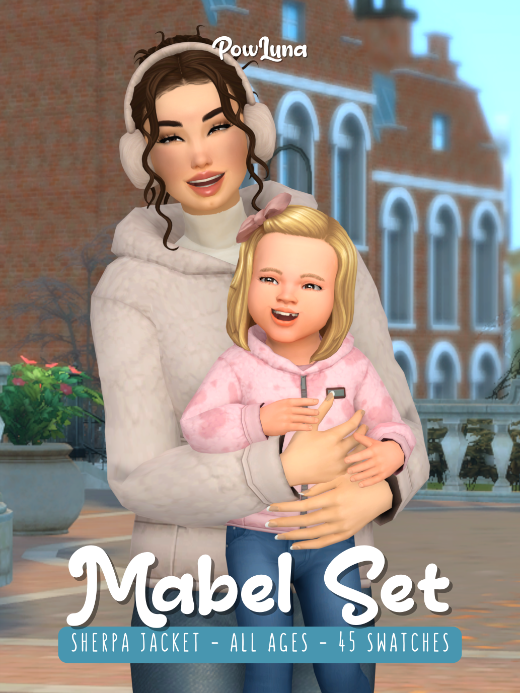 Куртки MABEL Set Sims 4