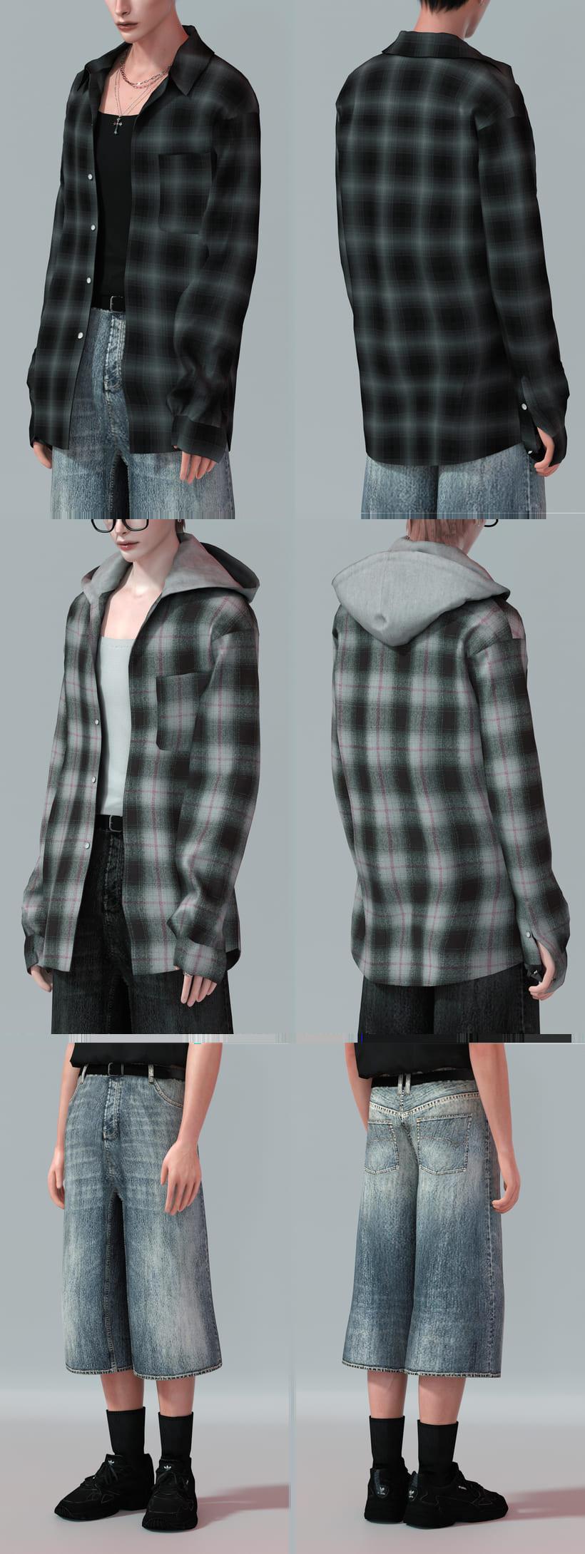 Комплект Overtake Outfit Set Sims 4