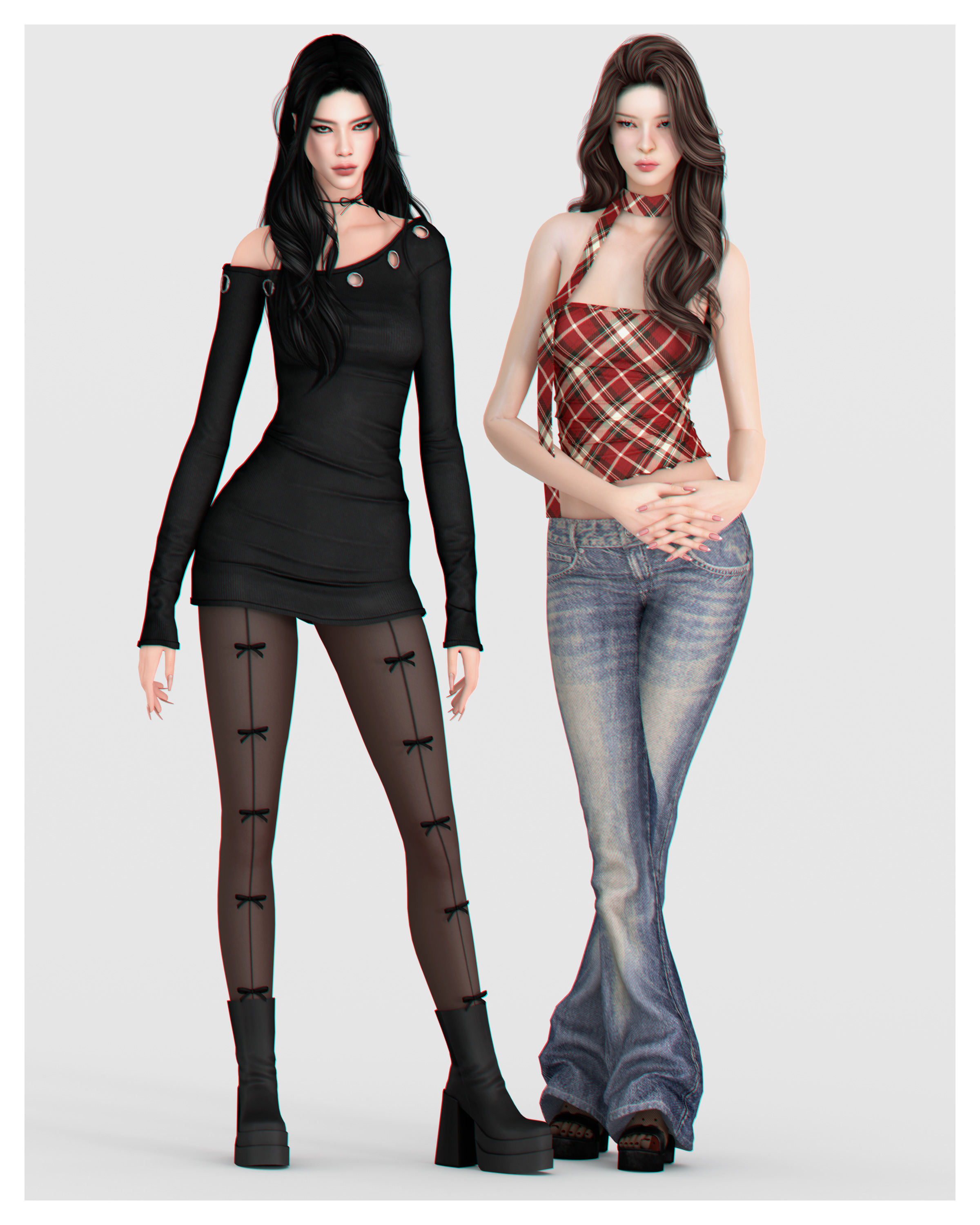 Комплект Secretly Hot Set Sims 4