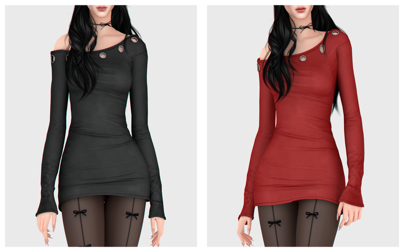 Комплект Secretly Hot Set Sims 4