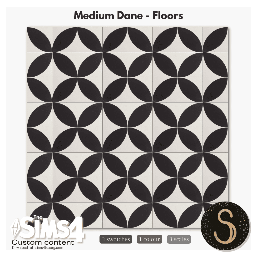 Плитка Medium Dane Sims 4