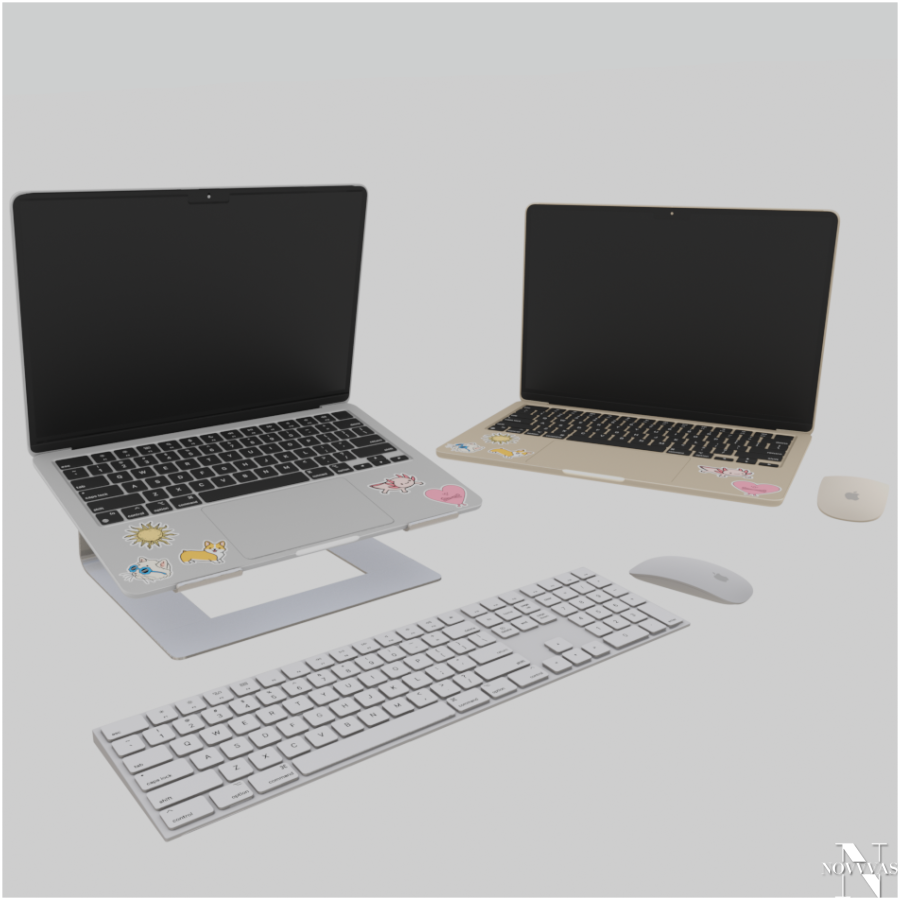 Ноутбуки MacBook Air Functional Sims 4