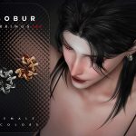 Серьги Hoop Earrings Sims 4