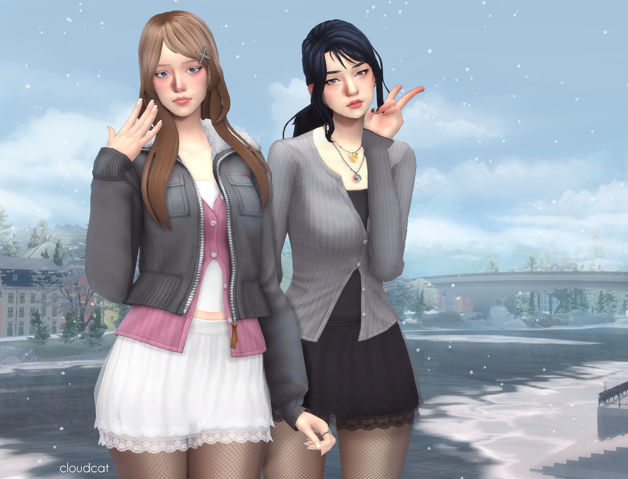 Комплект Kainuu Set Sims 4