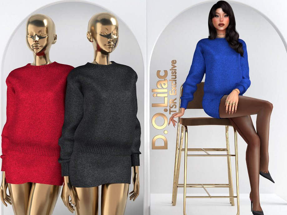 Комплект Cozy Femme Chic Set DO131 Sims 4
