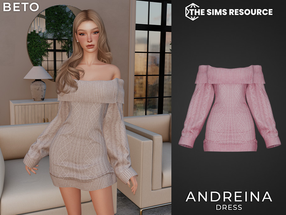 Комплект Andreina Sims 4