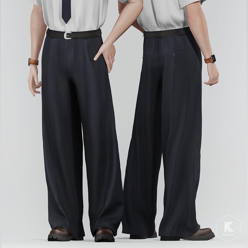 Комплект Oversized Vintage Set Sims 4