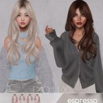 Прическа Espresso Hairstyle Sims 4 Прическа Espresso Hairstyle Sims 4
