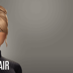 Прическа Lucy Hair Sims 4 Прическа Lucy Hair Sims 4