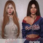 Прическа Polls Winner Danielle Hairstyle Sims 4 Прическа Polls Winner Danielle Hairstyle Sims 4