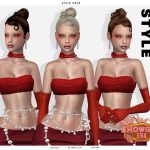 Прическа Showgirl Era Vivia Hairstyle Sims 4 Прическа Showgirl Era Vivia Hairstyle Sims 4