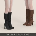 Обувь Slouchy Boots Sims 4 Обувь Slouchy Boots Sims 4