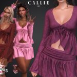 Комплект Callie Sims 4 Комплект Callie Sims 4