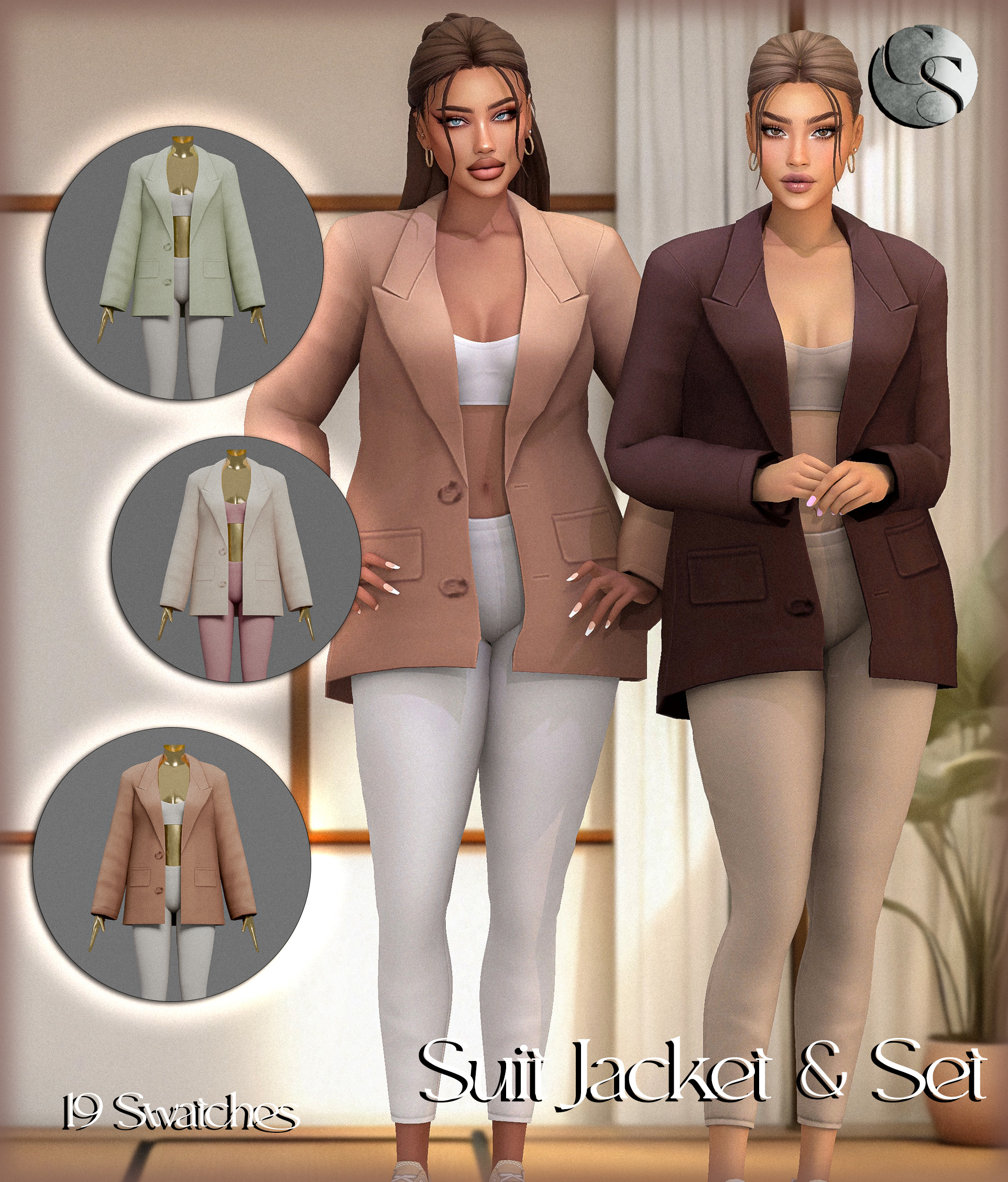 Коллекция Pilates Edit Big Collection Sims 4