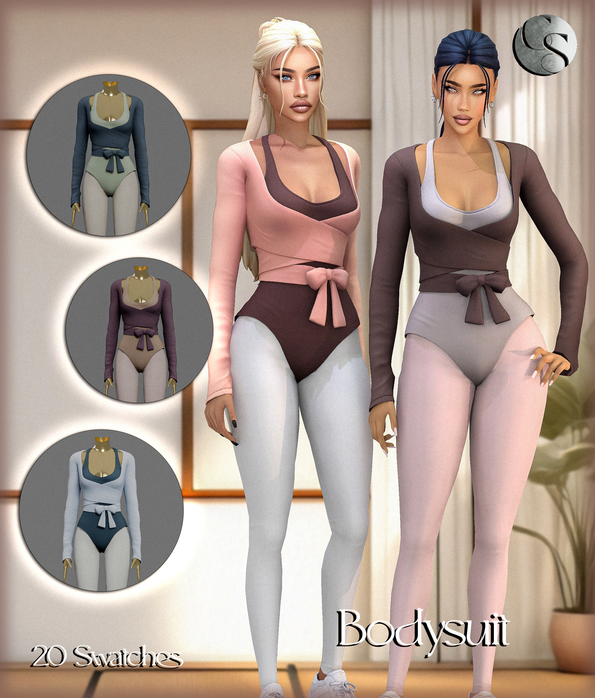 Коллекция Pilates Edit Big Collection Sims 4
