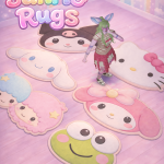 Ковры Sanrio Rugs Sims 4 Ковры Sanrio Rugs Sims 4
