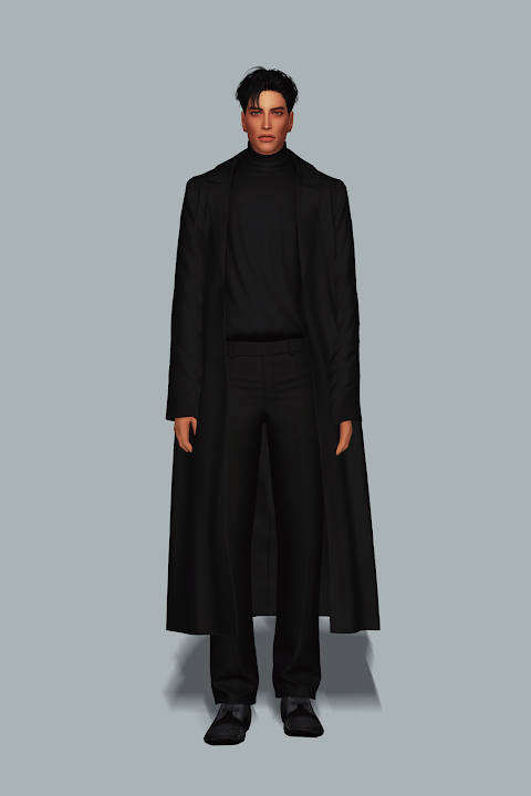 Комплект Carven Coat Sims 4