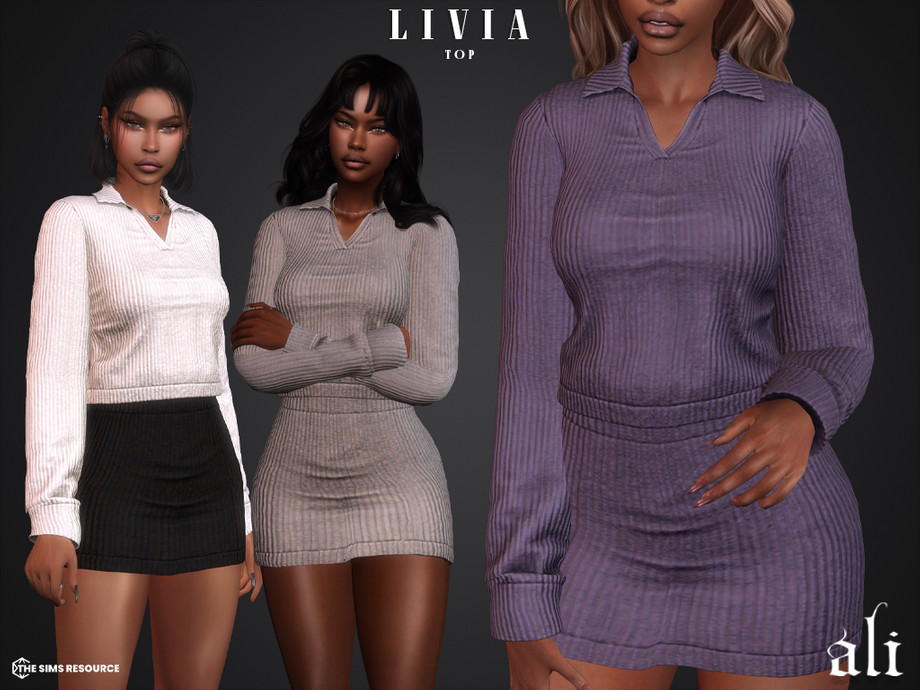 Комплект Livia Sims 4
