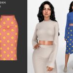 Комплект Mina Sims 4 Комплект Mina Sims 4