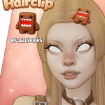 Заколка Domo Hairclip Sims 4 Заколка Domo Hairclip Sims 4