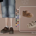 Обувь Wylee Warm Winter Shoes Sims 4 Обувь Wylee Warm Winter Shoes Sims 4