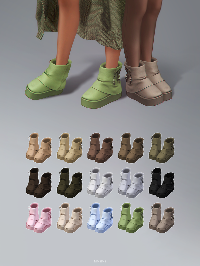 Ботинки Byeol Boots Sims 4