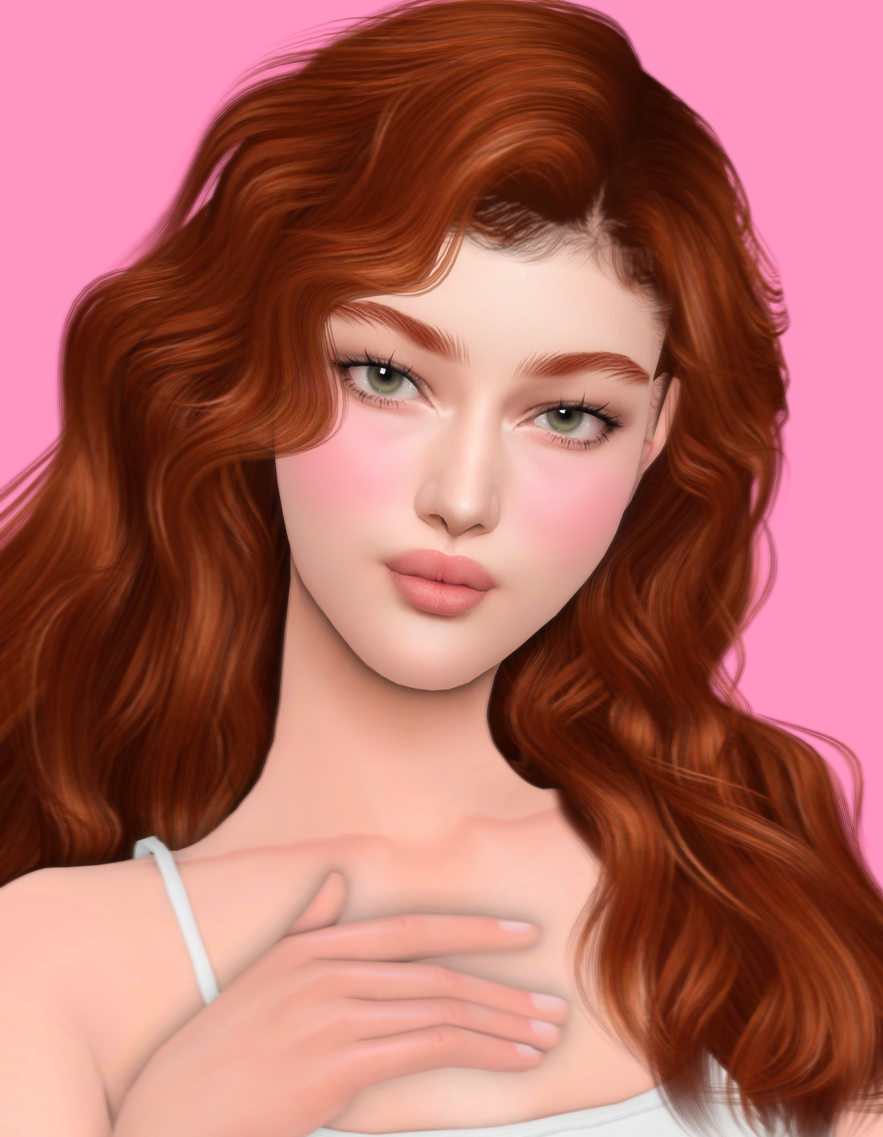 Брови и линзы New Eyebrows And Lenses Sims 4