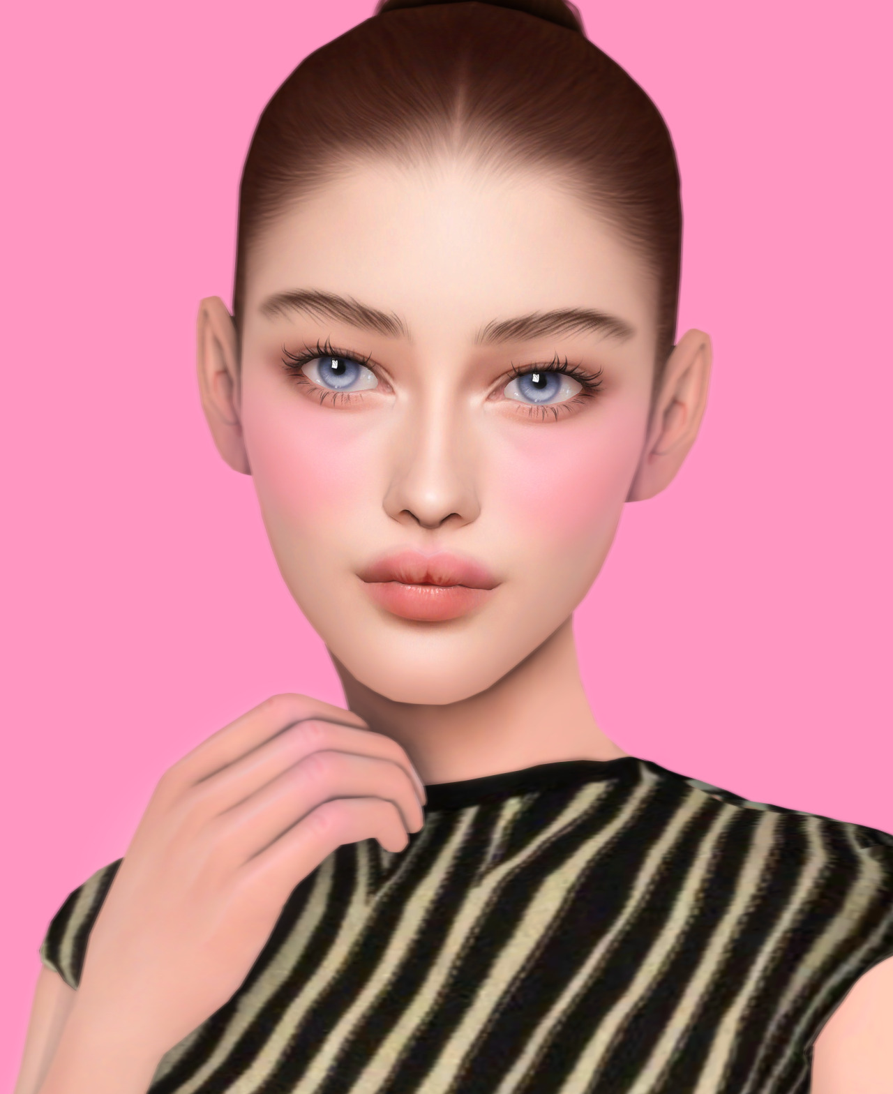 Брови и линзы New Eyebrows And Lenses Sims 4