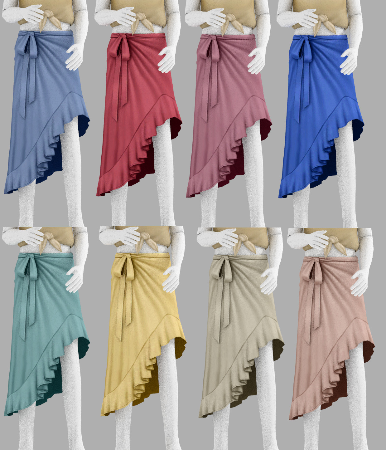 Юбка Lucy Skirt Sims 4