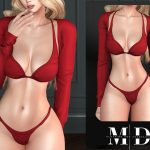 Комплект Semi Sporty Underwear Set Sims 4 Комплект Semi Sporty Underwear Set Sims 4