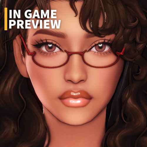 Блеск для губ Lipstick CC 16 17 Sims 4