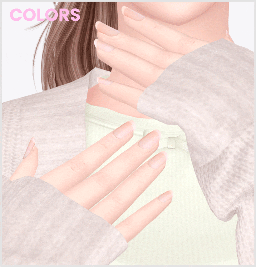 Маникюр Nails N5 Sims 4