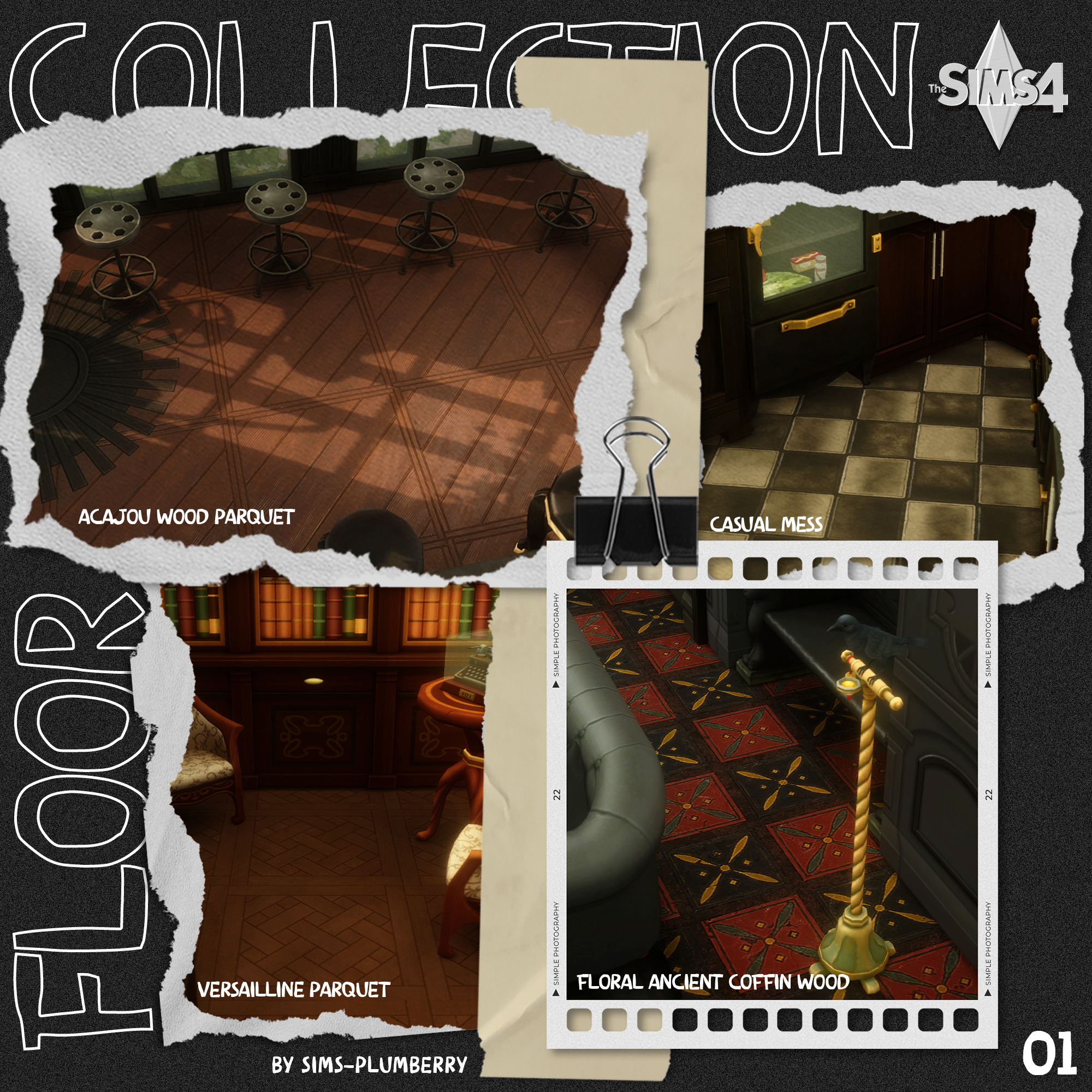 Коллекция Floor Collection 1 Sims 4