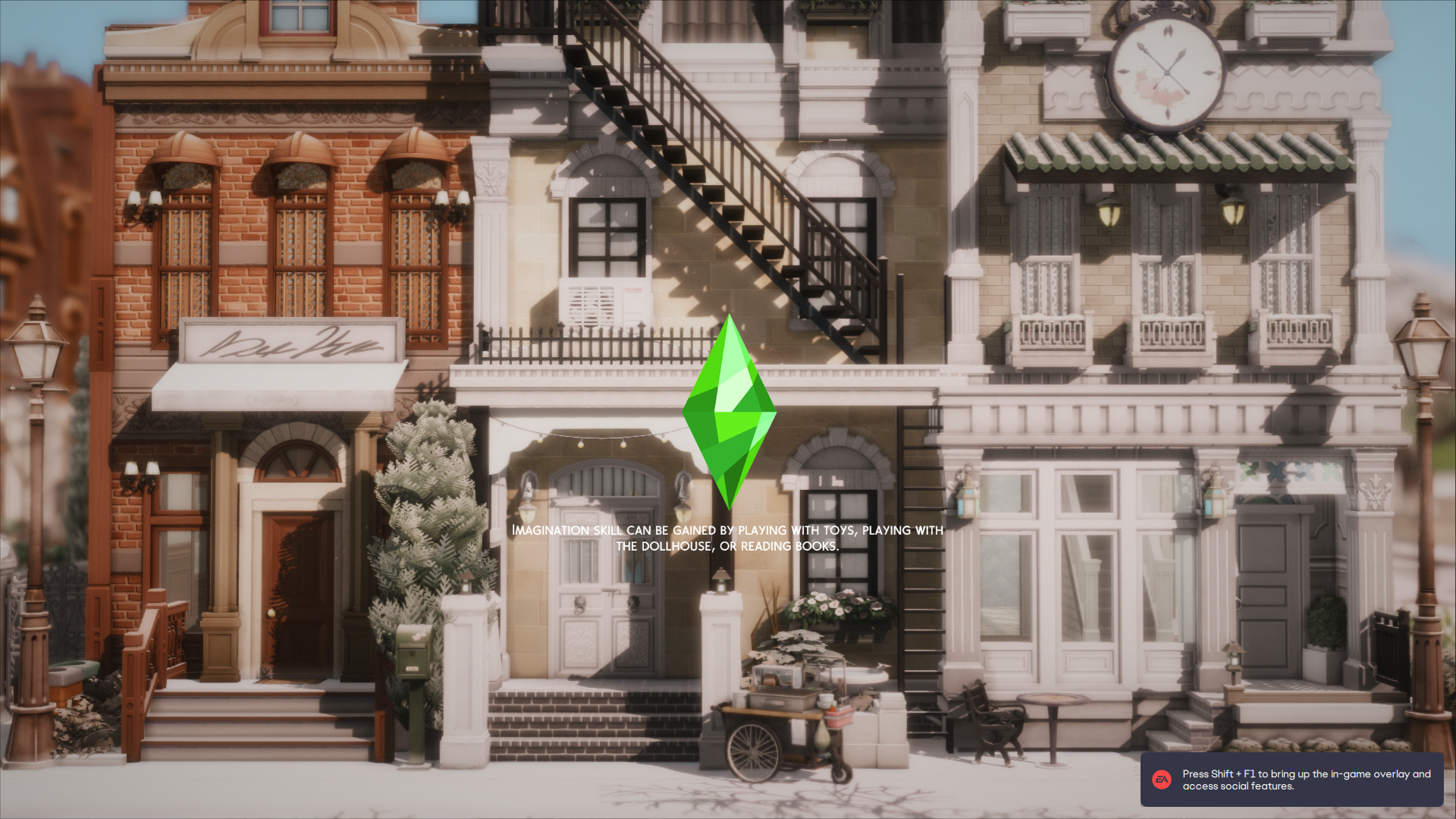Фоны 4 Townhouse Loading Screens Sims 4