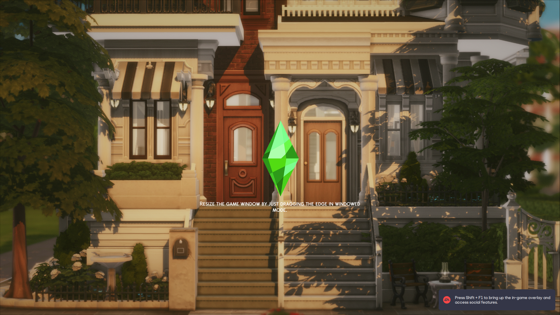 Фоны 4 Townhouse Loading Screens Sims 4