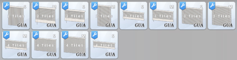 Окна Modern Windows Venetian Blinds Sims 4
