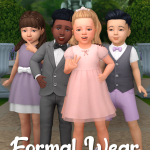 Сет Formal Wear For Toddlers Sims 4 Сет Formal Wear For Toddlers Sims 4
