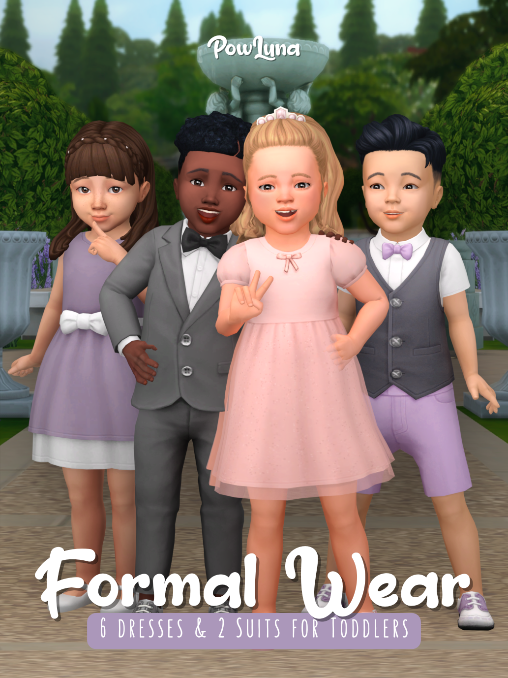 Сет Formal Wear For Toddlers Sims 4