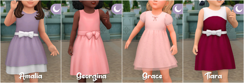 Сет Formal Wear For Toddlers Sims 4