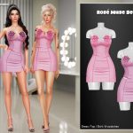 Сет Rose Muse Set Sims 4 Сет Rose Muse Set Sims 4