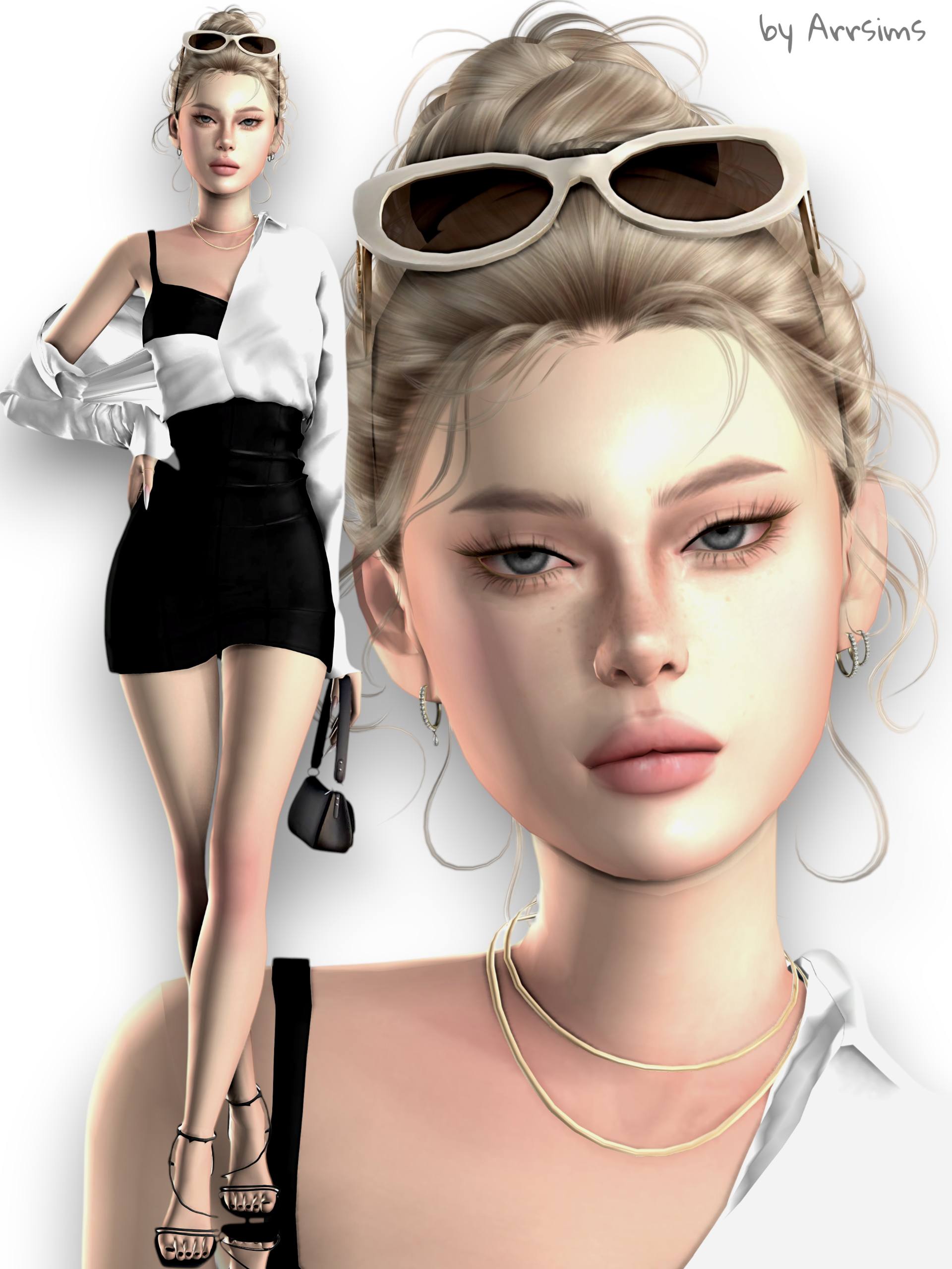 Симка Шелли Лагранж Sims 4