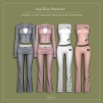 Сет Easy Flow Pilates Set Sims 4